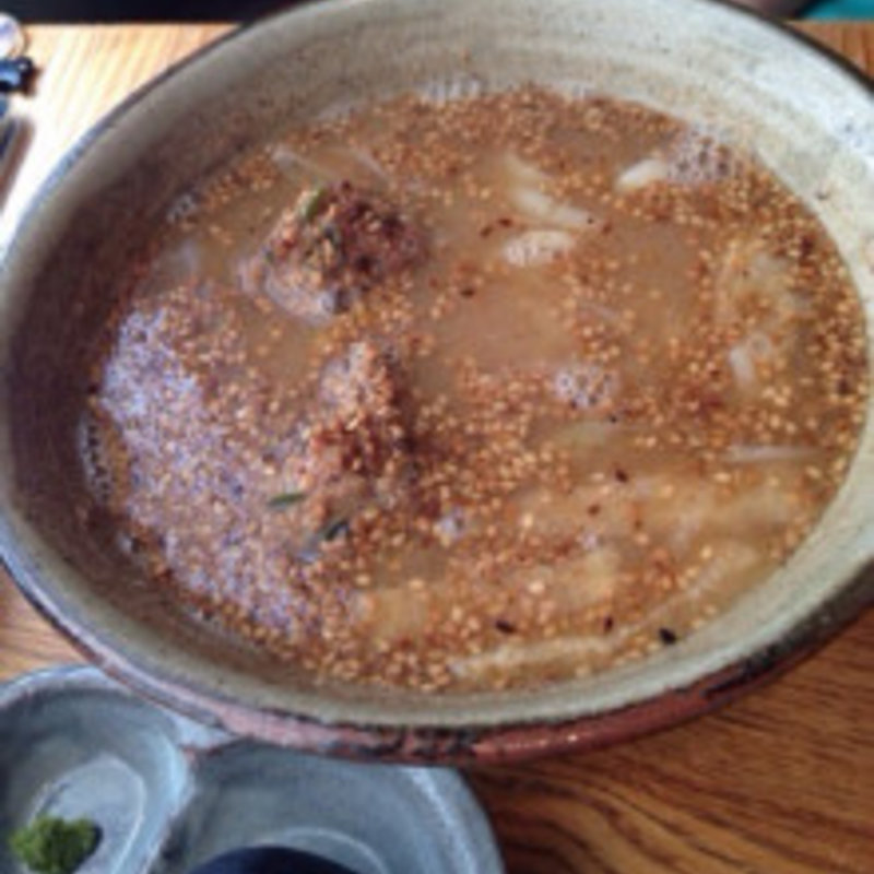 ごま味噌うどん(うどん杵むら)