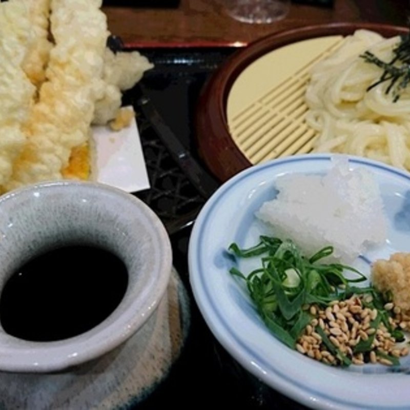 天ざるうどん(うどん豊前屋 中津店)
