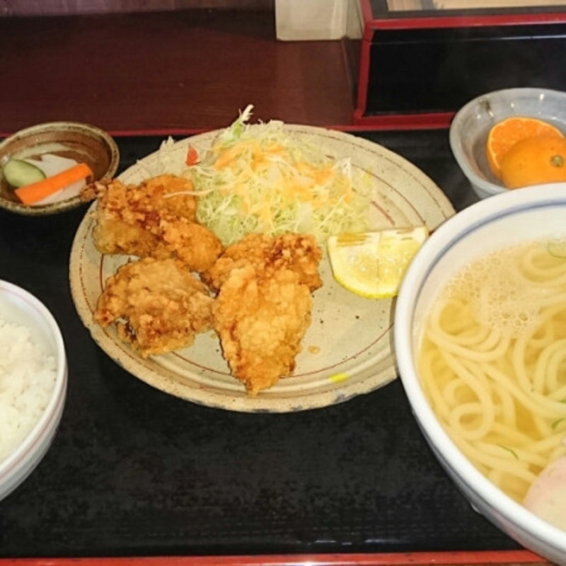 うどん定食(豊前屋 官べえ)