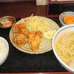 うどん定食(豊前屋 官べえ)