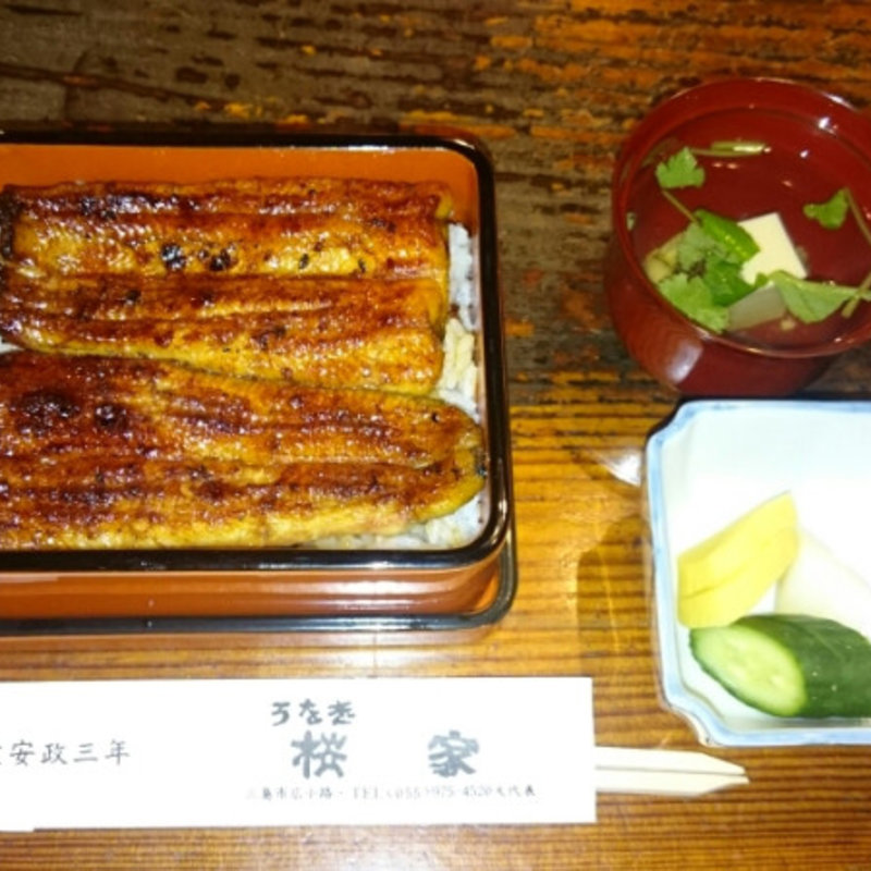 鰻重2枚(うなぎ　桜家 （さくらや）)