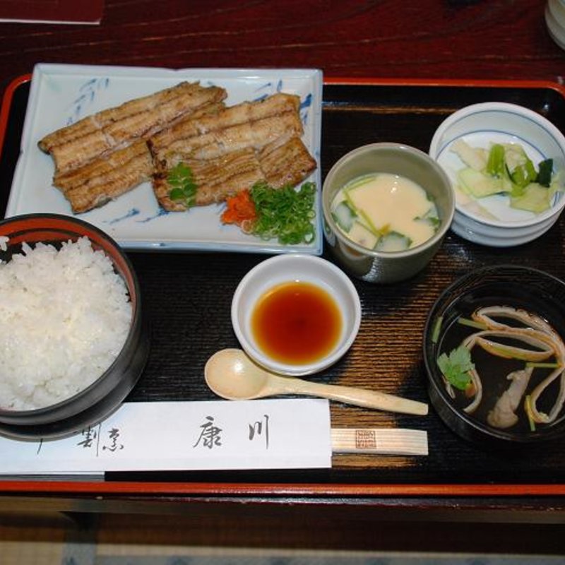白焼定食(うなぎ割烹 康川 雄踏店 )