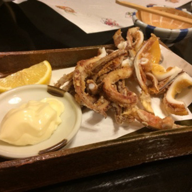 イカのゲソ天(うな正 本町店)