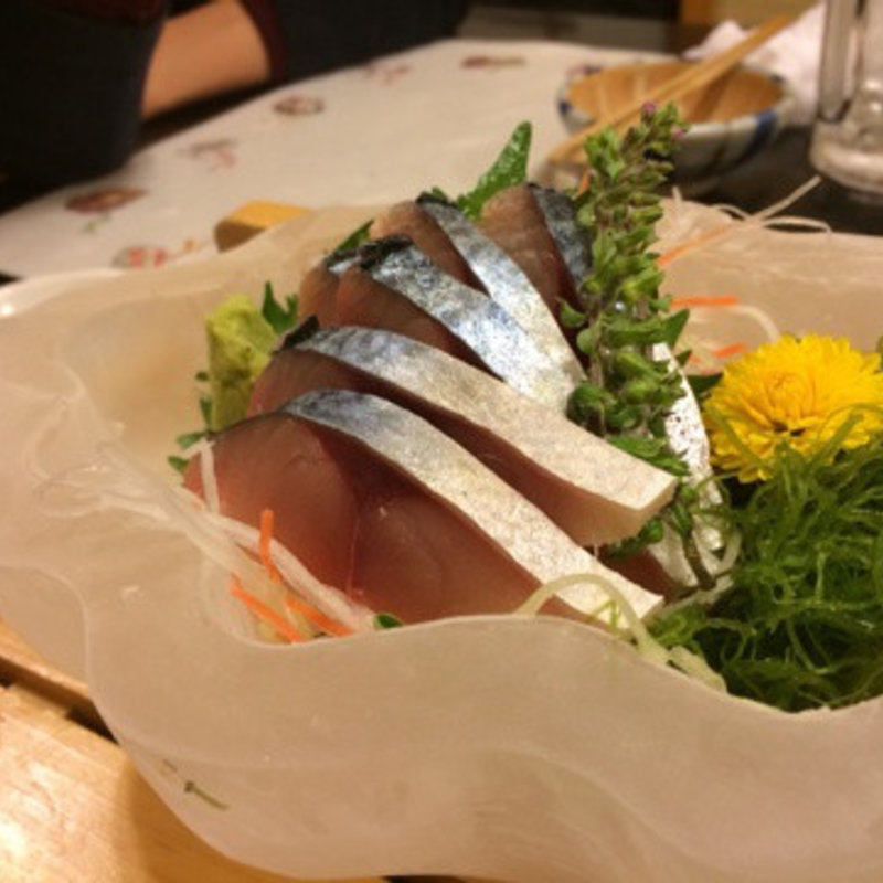 サバの刺身(うな正 本町店)