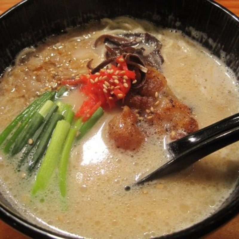 こってり豚足ラーメン(うまい登米っこ 欒や！ （ウマイトメッコ　ランヤ！）)