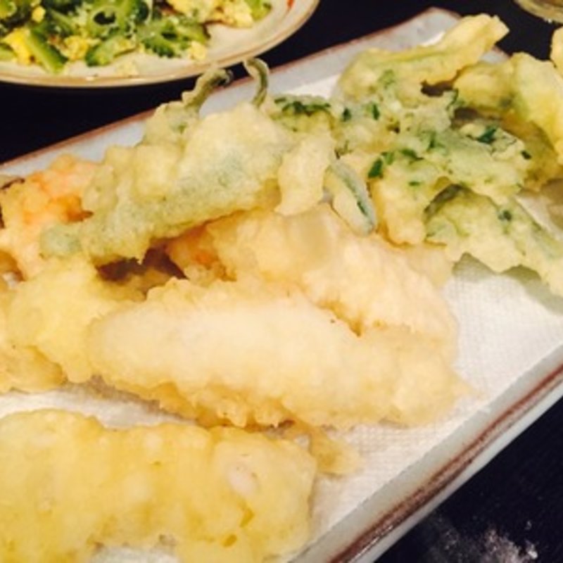 天ぷら(うみないび )