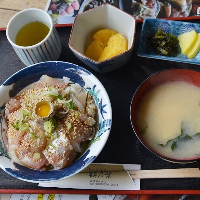 須佐の漁師のまかない丼(うめのは )
