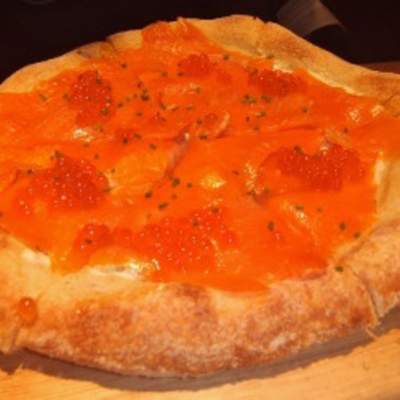 ``ウルフギャング``スモークサーモンピザ(ウルフギャング・パックExpress 大手町ビル店)