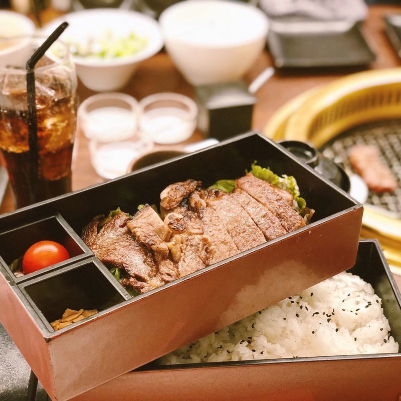 ステーキ弁当(肉處 きっしゃん あべのハルカスダイニング店  )