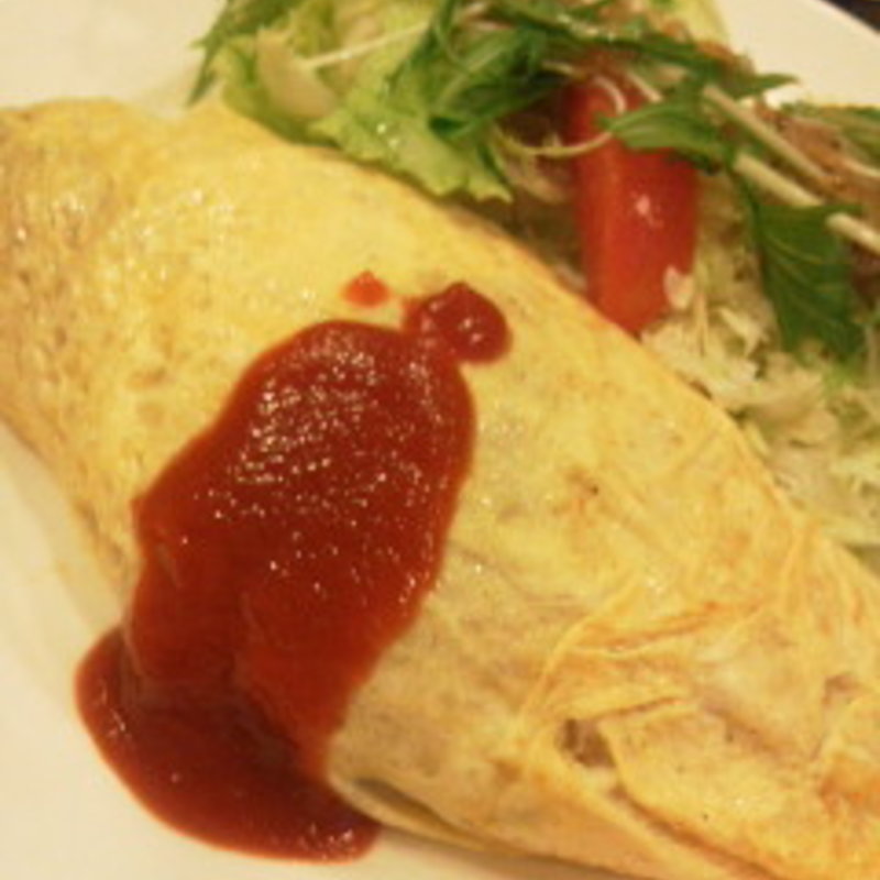 オムライス(レストランえいらく)