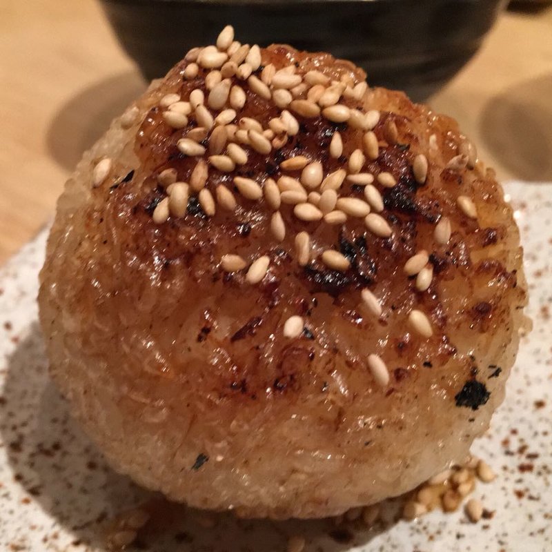 焼きおにぎり(鳥しき （とりしき）)