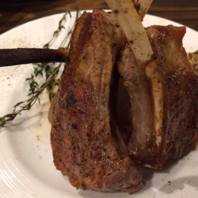 ラムチョップ3本(エゾバルバンバン)