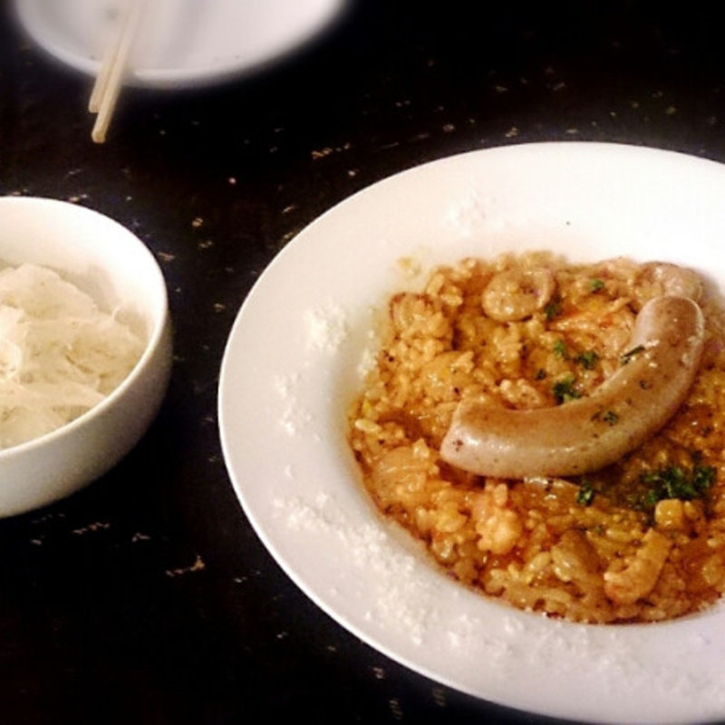 トマトとチーズのリゾット(エッセンサッポロ)