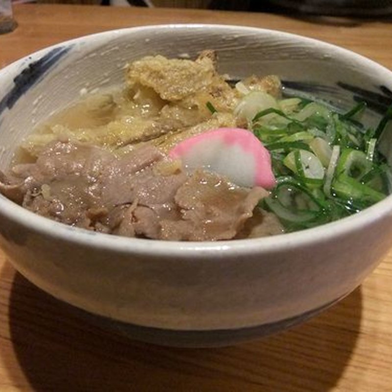 肉ごぼう(えびすやうどん 博多住吉店)