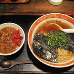 のりラーメン＆カレー丼(kitchen & cafe えびす亭)