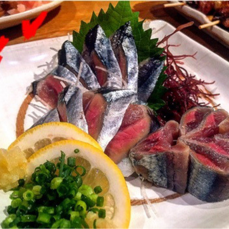 秋刀魚のお刺身(えぼし本店)