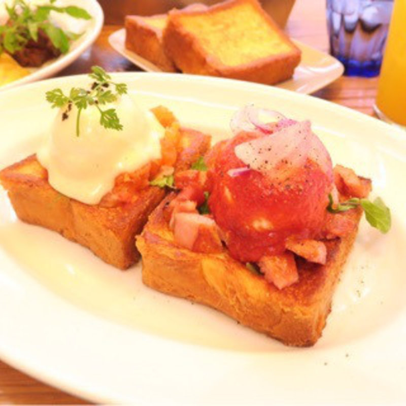 エッグベネディクト(マーサーブランチエビスヒルサイド)