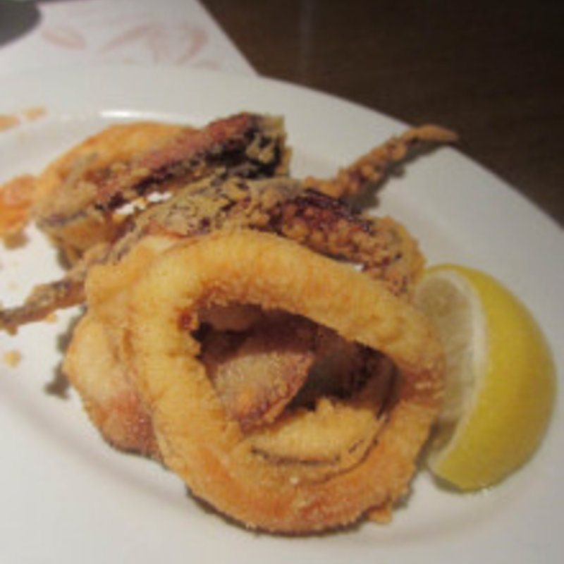 烏賊のフリット(エルプルポ)