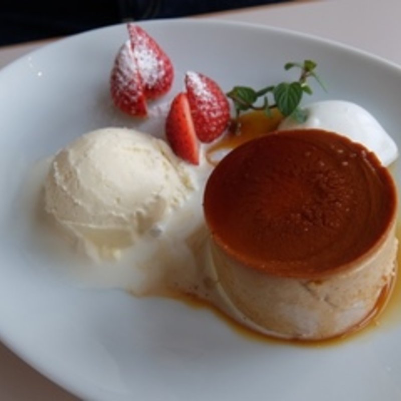 栗のプリンアラモード(エレーナ)