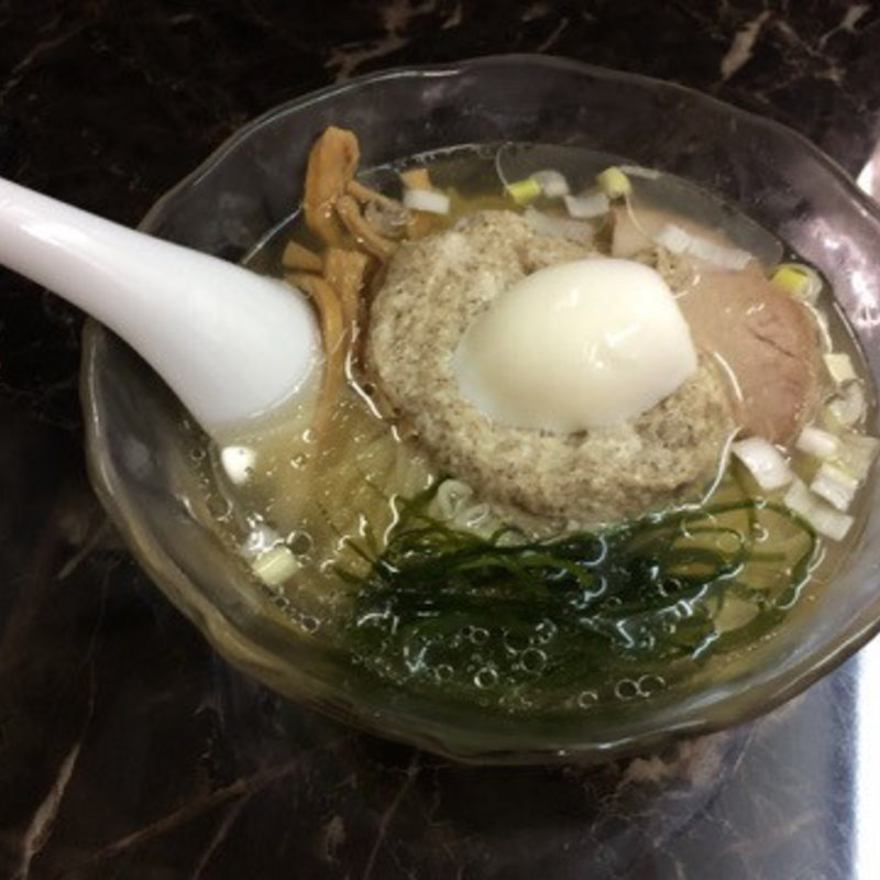 とろたま冷やし煮干そば(えんや )