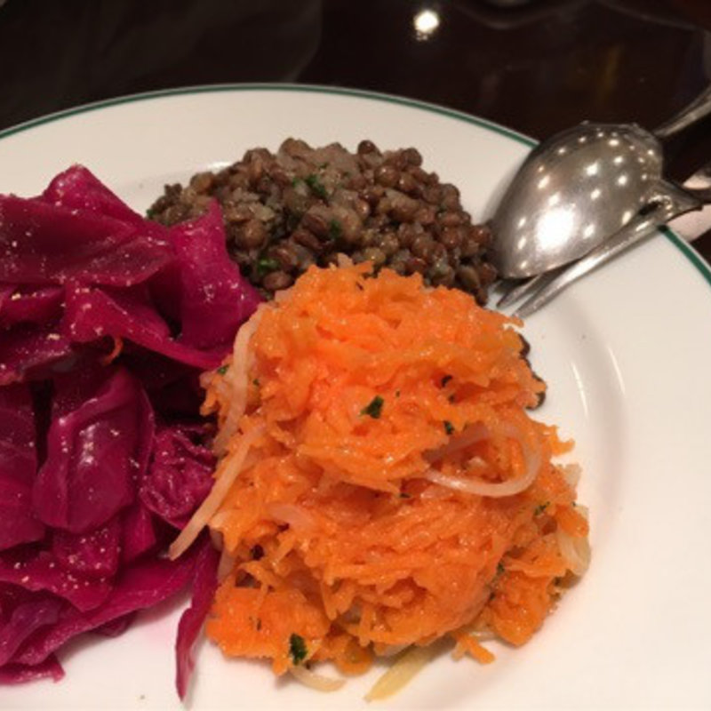 野菜のマリネ三種盛り(オー バカナル 赤坂 （AUX BACCHANALES）)