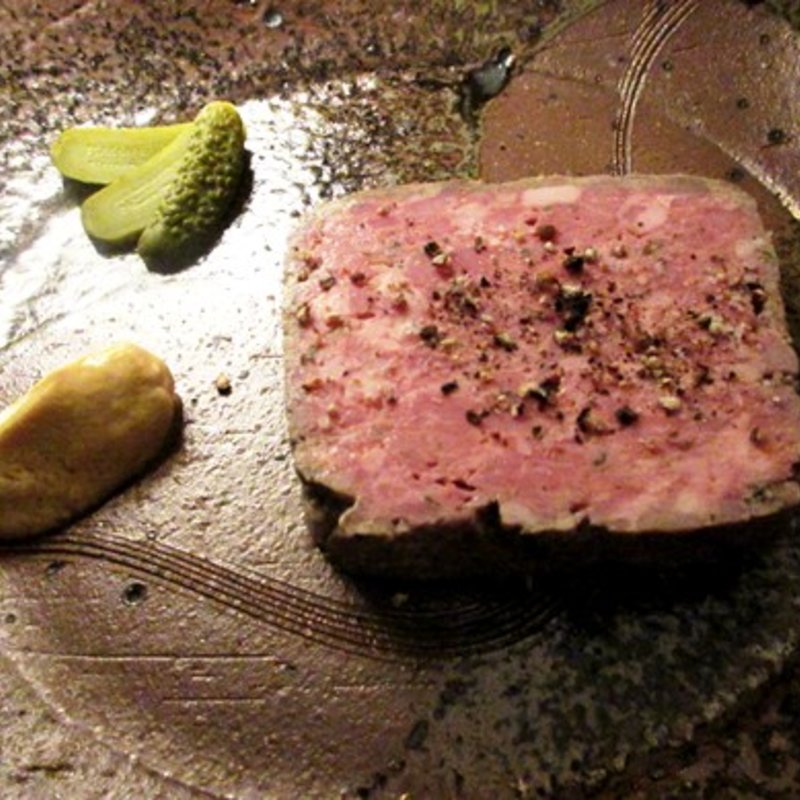 自家製田舎風パテ(オー・ヴェロルージュ)