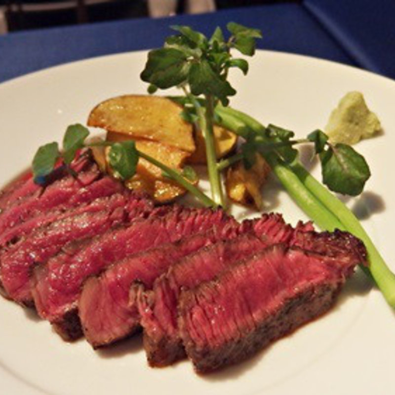 北海道国産牛ランプステーキ(ITALIAN＆OYSTER SEASON)