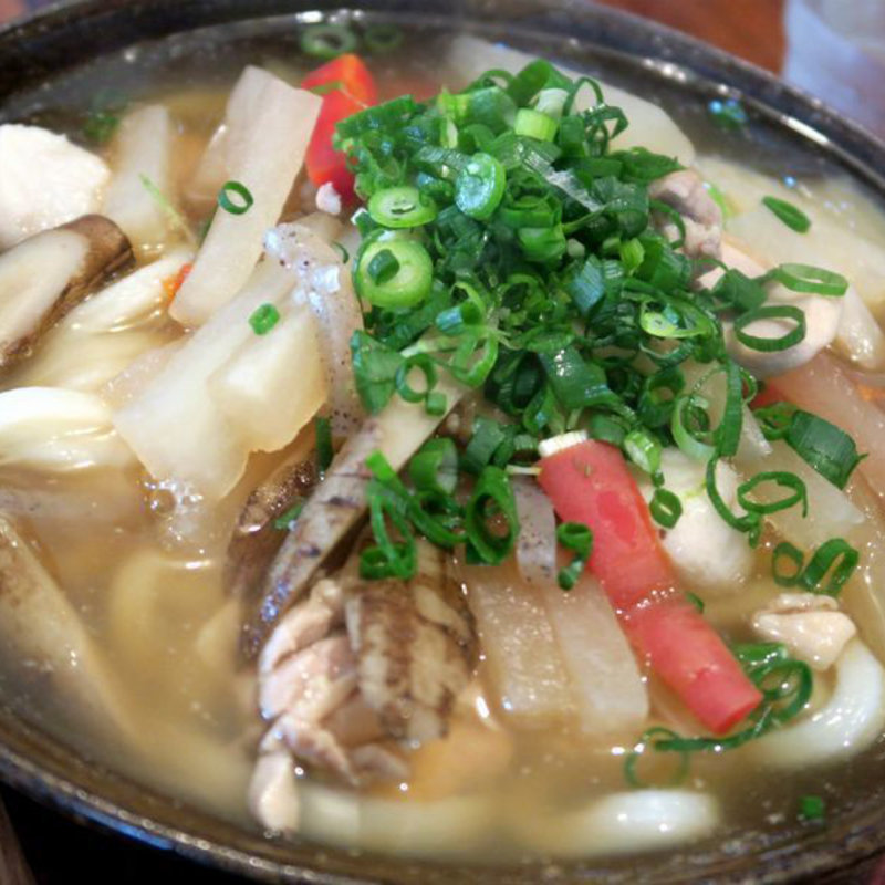 奥丹波どりのしっぽくうどん(おうどん くるみ家)