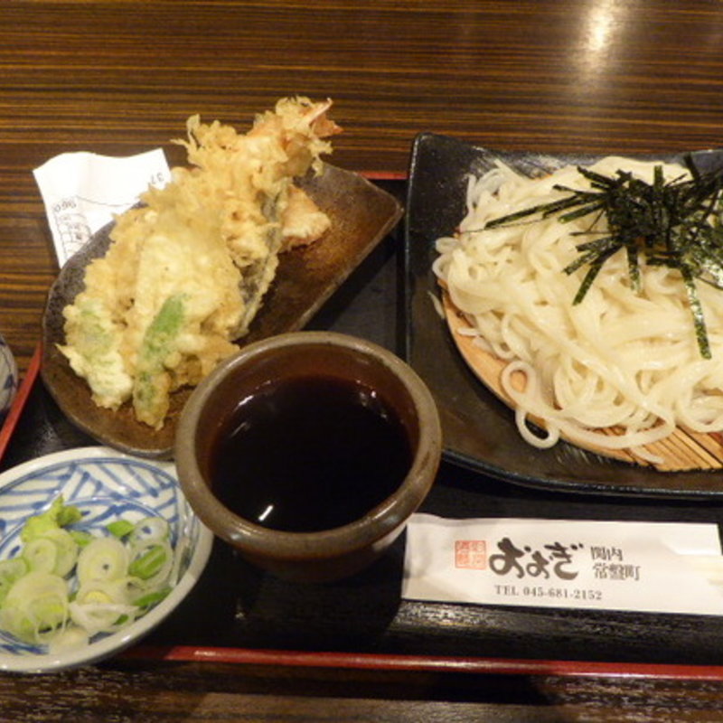 細天ざるうどん(麺処 おおぎ 蓬莱町店)