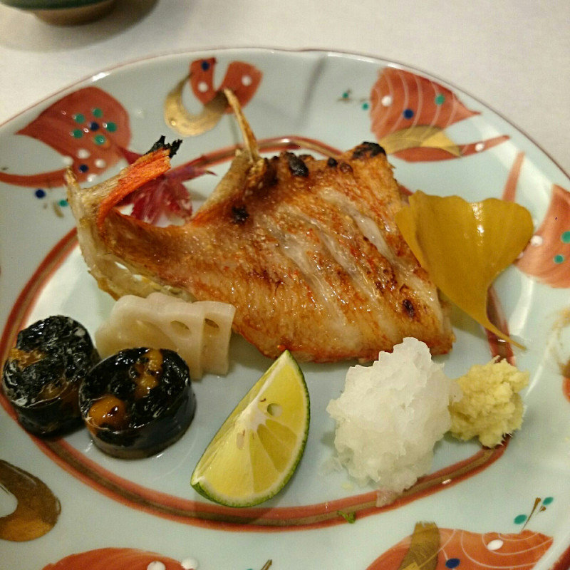 キンキ塩焼き(おおさか料理 淺井)