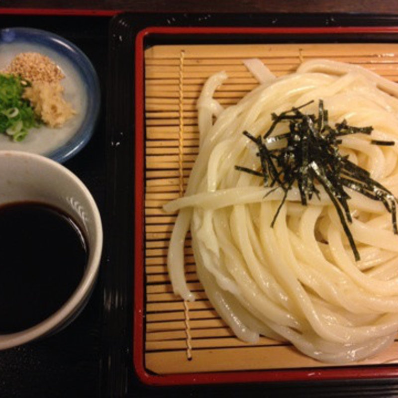 ざるうどん(おおにし)