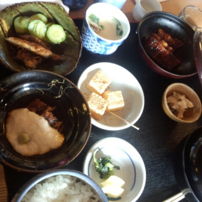 鰻定食(おかげ横丁 すし久 )