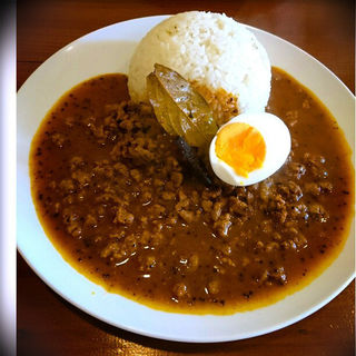 スパイシーラム肉のキーマカレー