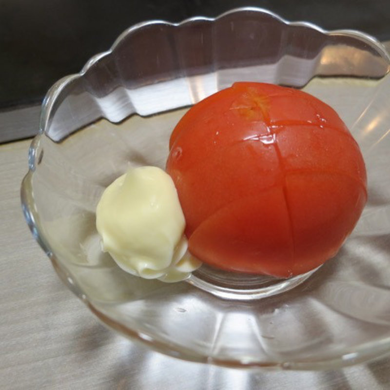 冷やしトマト(おかめ 総本店)