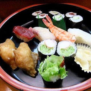 寿司定食(おかめ寿司)