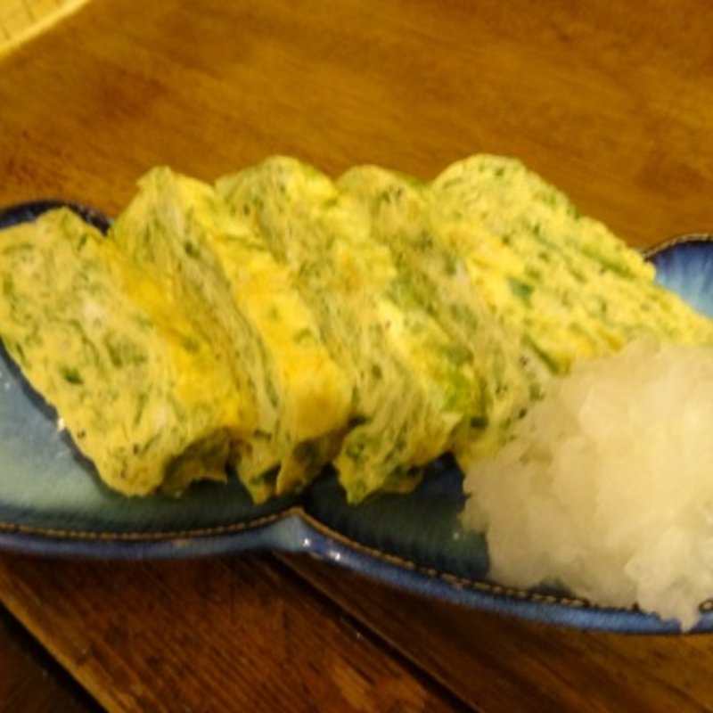 しらすと生のりのだし巻き(おかやん )