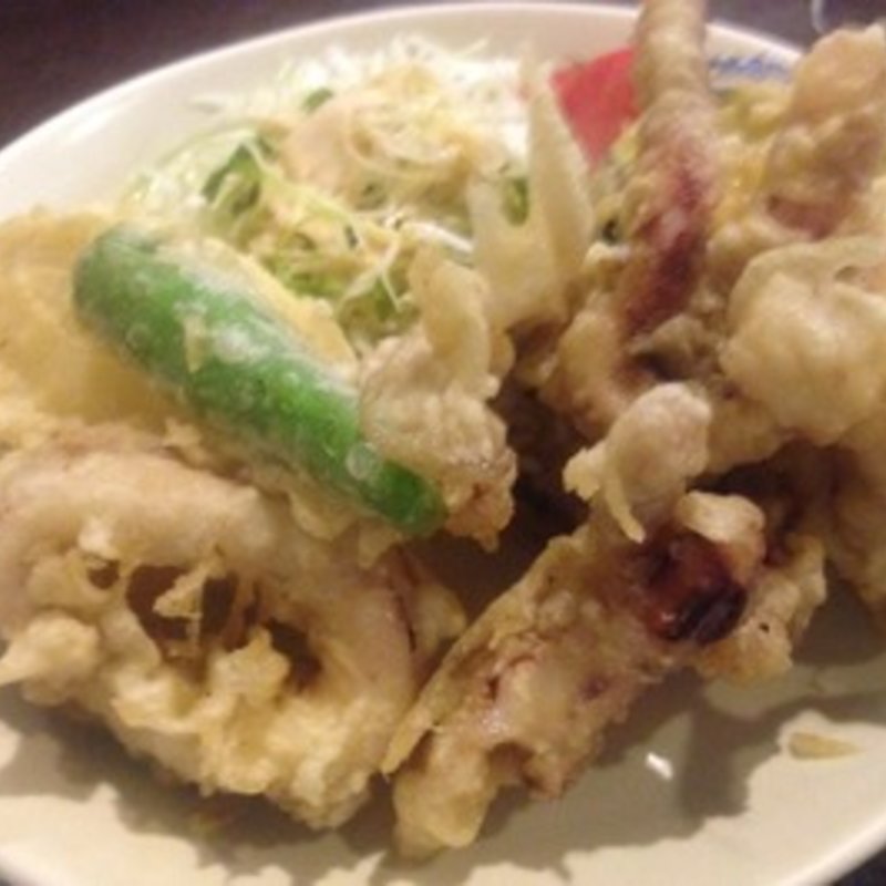 イカの天麩羅(おきよ)