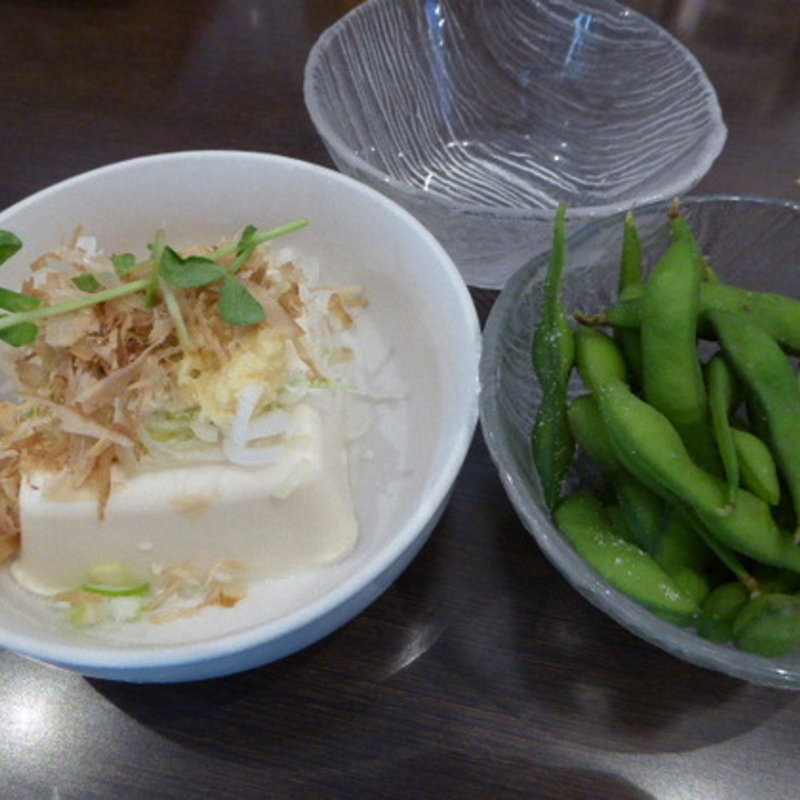 オツマミ二種(おきらく食堂ガーデン)