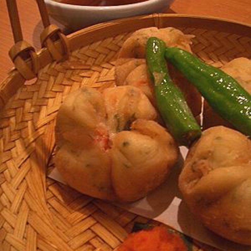 タラバガニの包み揚げ(おく村)