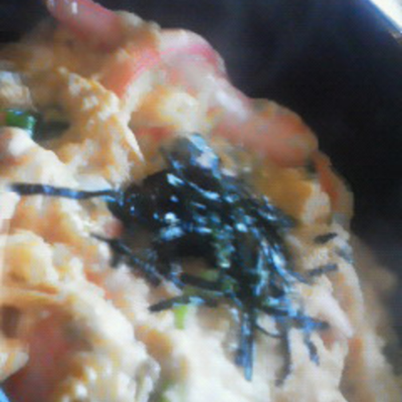 かに玉丼　(おけしょう鮮魚の海中苑 本店)