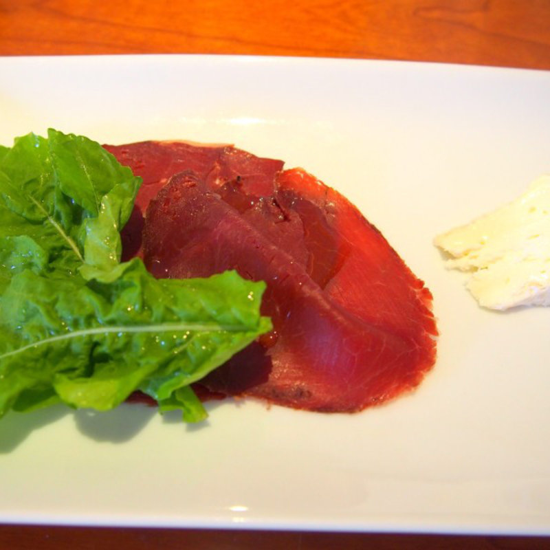 鹿の生ハム(オステリア アバッキオ （abbacchio）)