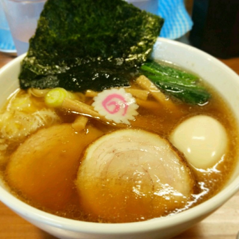 中華そば味玉入り(中華そば寿限無)