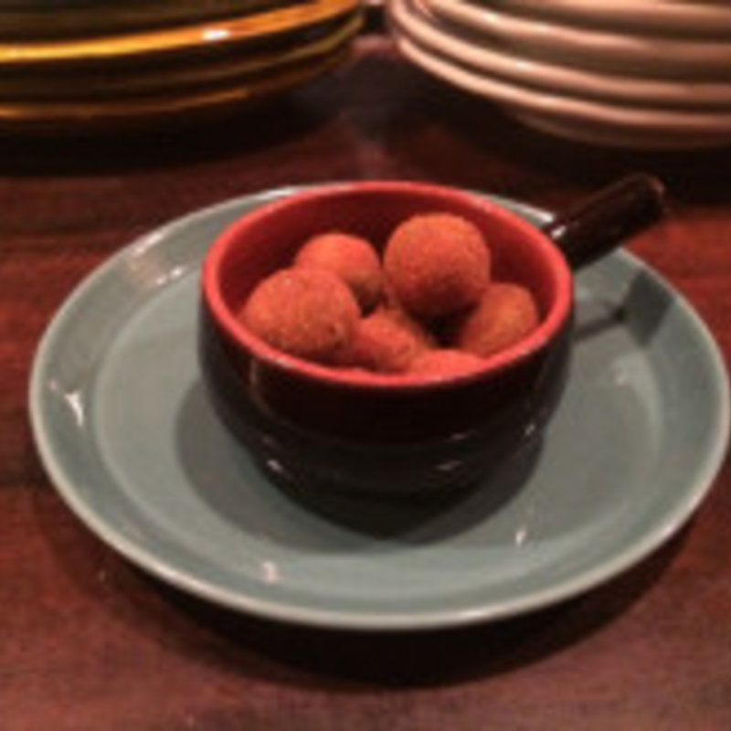 肉詰めオリーブフリット(オステリア ラ チチェルキア)