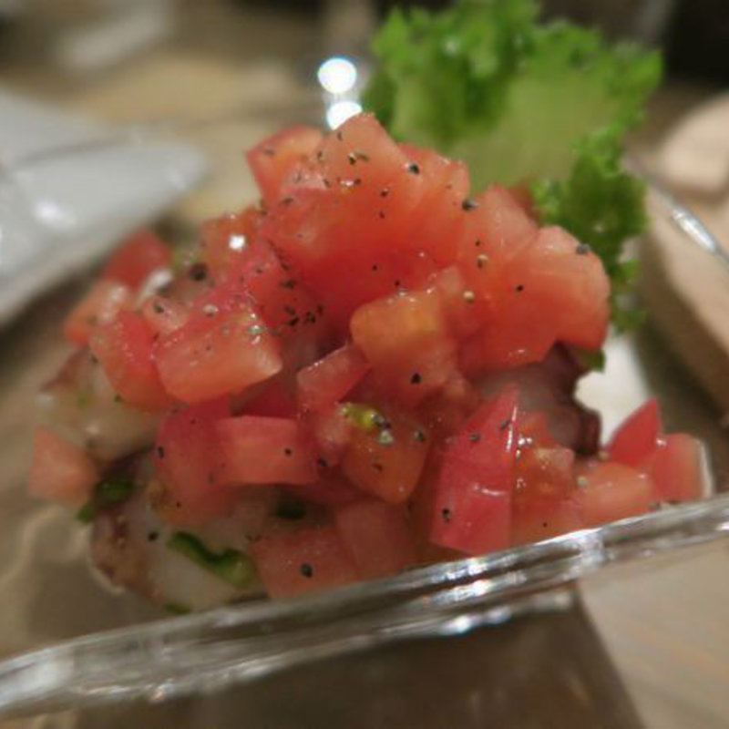 明石だこのセビチェ（南米風マリネ）(odaidoko Blue Cat（おだいどこ ブルーキャット）)