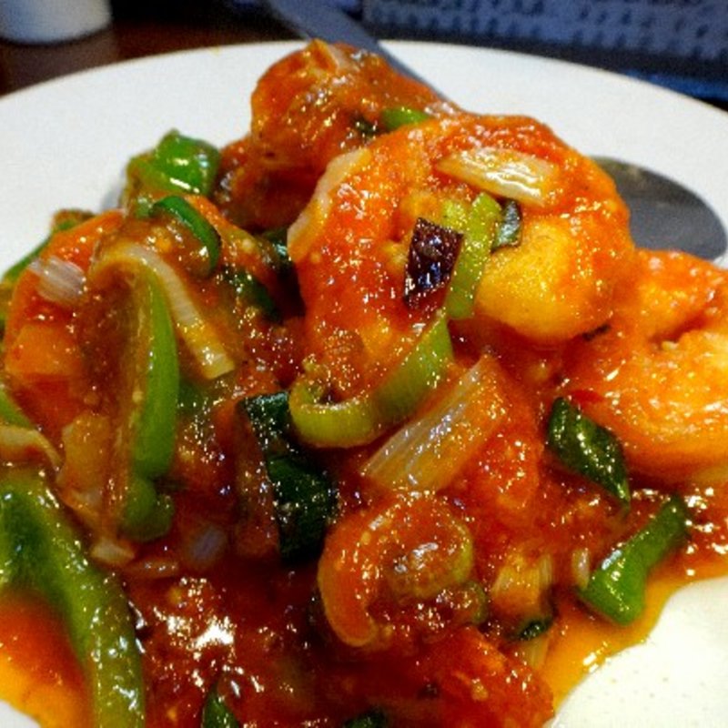 エビのチリソース(おだい処近次)