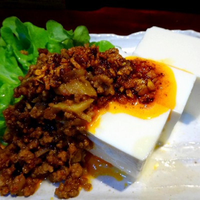 マーボー冷奴(おだい処近次)