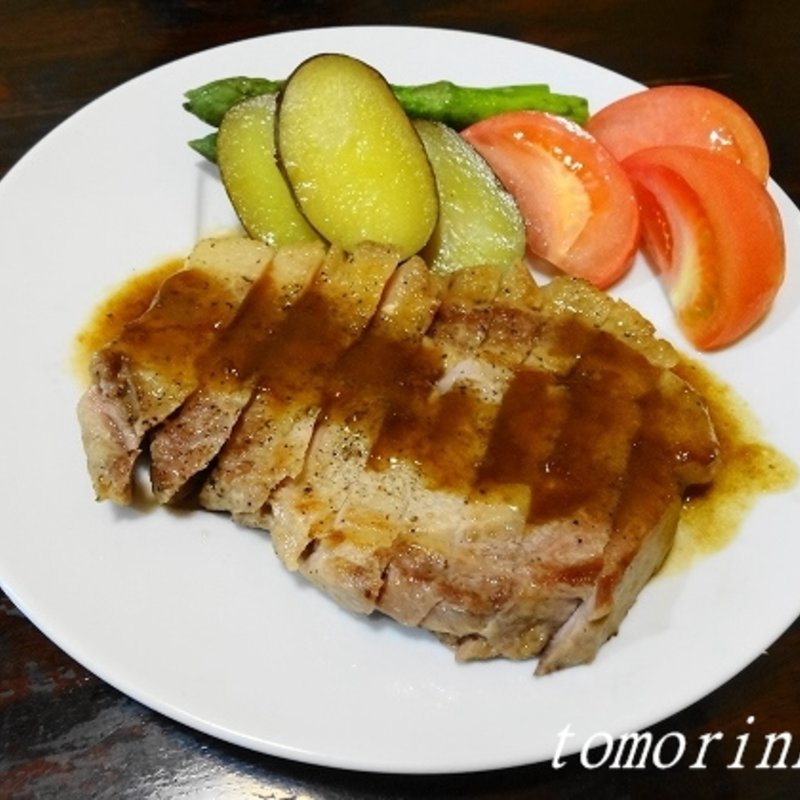 厚切りポークジンジャー(おだい処近次)