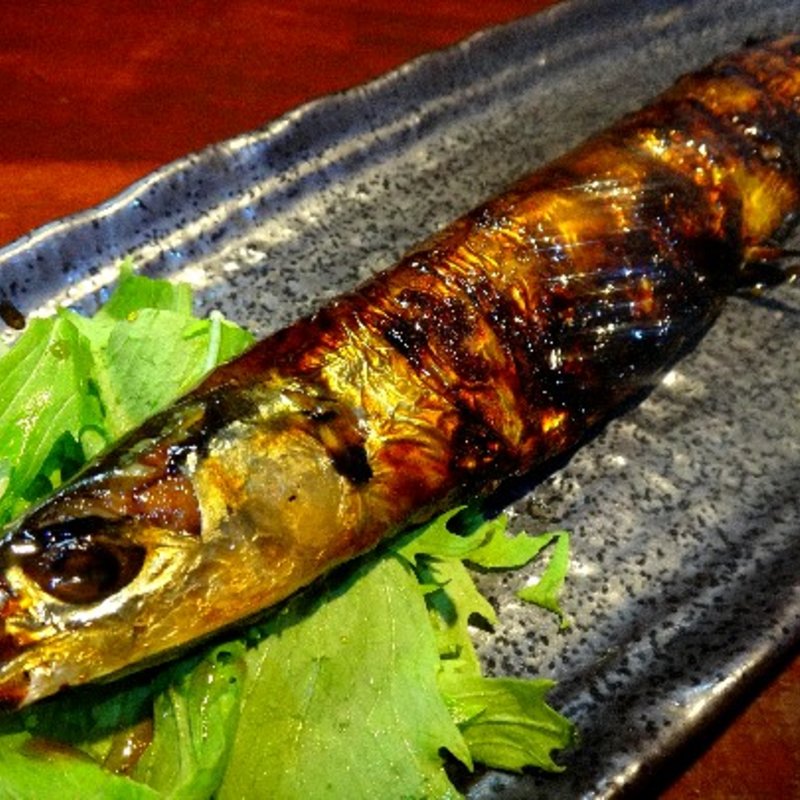 新秋刀魚の照焼(北海道)(おだい処近次)