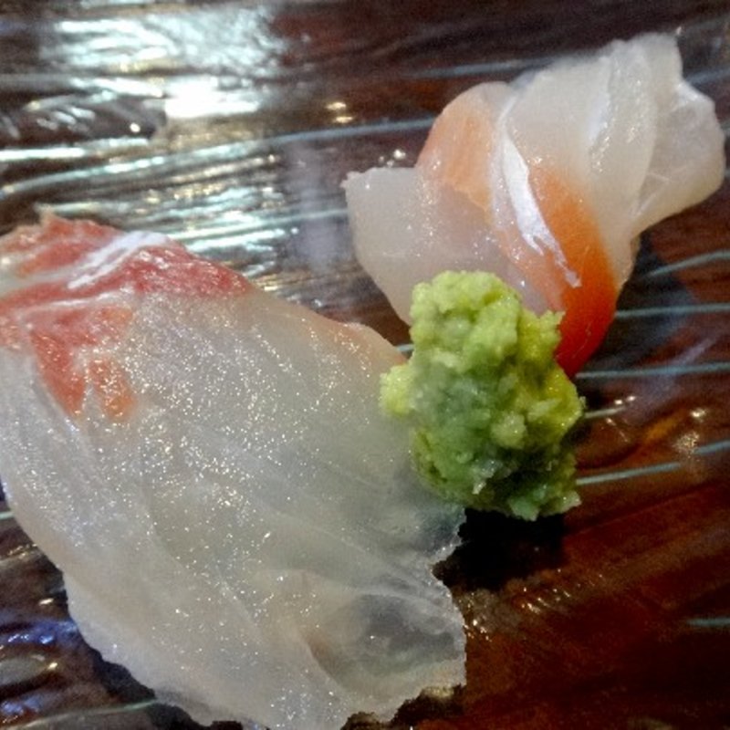 活〆真鯛刺身(豊後)(おだい処近次)