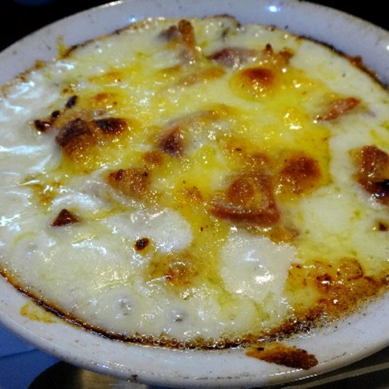 鶏もも肉のクリームチーズグラタン(おだい処近次)